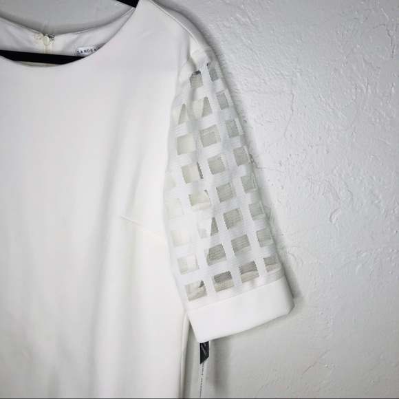 Sandra Darren NWT Sheath dress/ blackout details - Picture 2 of 7